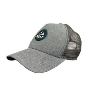 Men’s Grey REEF Snap Back Trucker Hat